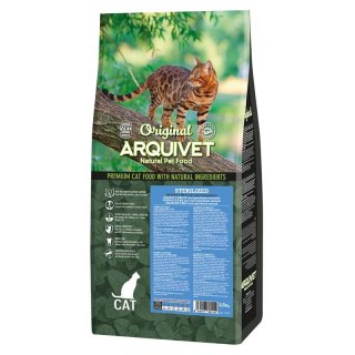 ARQUIVET CAT Original dla kotów sterylizowanych łosoś z ryżem 7 kg Arquivet