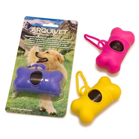 ARQUIVET Dyspenser na woreczki + rolka 15 sztuk GRATIS Arquivet