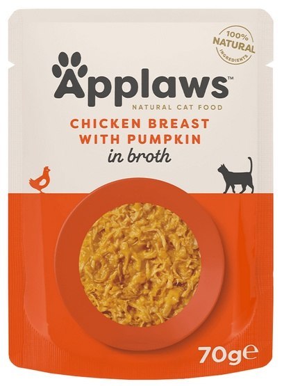 Applaws Applaws saszetka dla kota Kurczak i Dynia 70g
