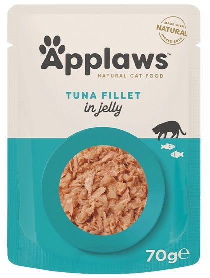 Applaws Applaws saszetka dla kota tuńczyk w galaretce 70g