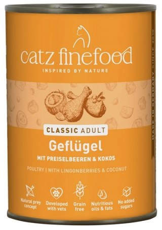 Catz Finefood Catz Finefood Classic Drób (N.03) puszka 400g