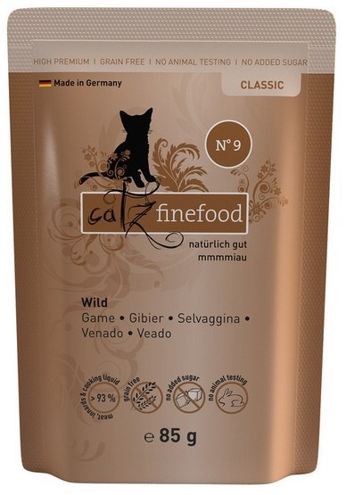 Catz Finefood Catz Finefood Classic Dziczyzna (N.09) saszetka 85g