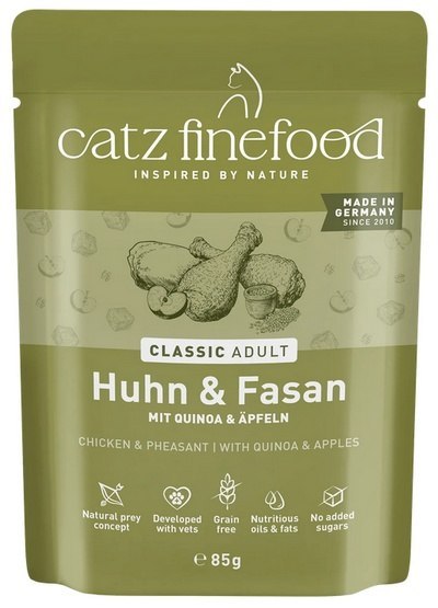 Catz Finefood Catz Finefood Classic N.15 Kurczak i Bażant saszetka 85g