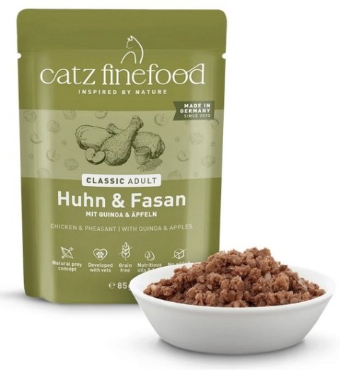 Catz Finefood Catz Finefood Classic N.15 Kurczak i Bażant saszetka 85g