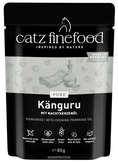 Catz Finefood Catz Finefood Pure (Purrrr N.107) Kangur saszetka 85g