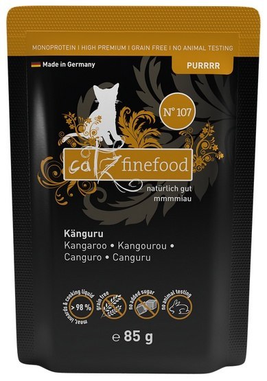 Catz Finefood Catz Finefood Pure (Purrrr N.107) Kangur saszetka 85g