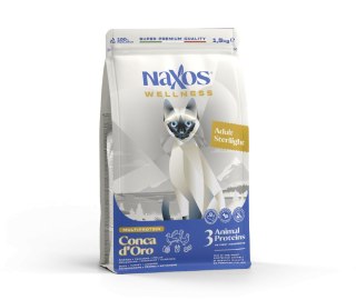 NAXOS CAT STERILIZED - kaczka, kurczak, indyk - karma dla kotów sterylizowanych 1,5 kg Naxos