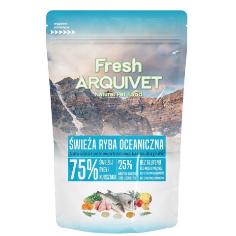 PRÓBKA ARQUIVET FRESH Półwilgotna karma dla psa ryba oceaniczna 100 g Arquivet Fresh