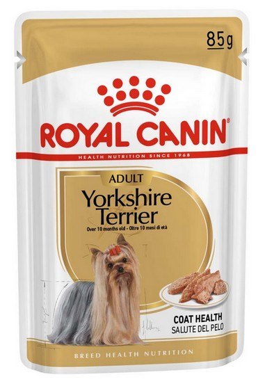 Royal Canin Breed Royal Canin Yorkshire Terrier Adult karma mokra - pasztet, dla psów dorosłych rasy yorkshire terrier saszetka 85g