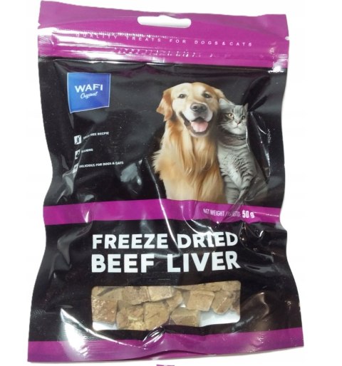 WAFI freeze dried beef liver 50g WAFI