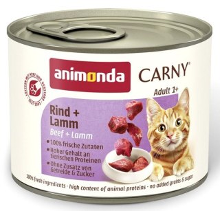 Animonda Carny Animonda Carny Adult Wołowina + Jagnięcina puszka 200g