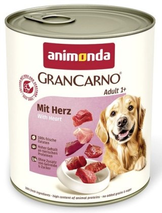 Animonda GranCarno Animonda GranCarno Original Adult Herz Serca puszka 800g