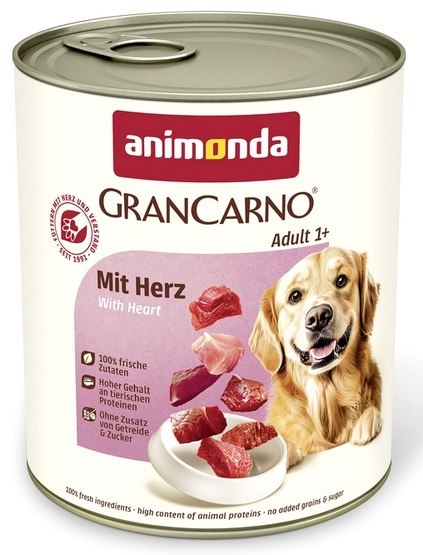 Animonda GranCarno Animonda GranCarno Original Adult Herz Serca puszka 800g