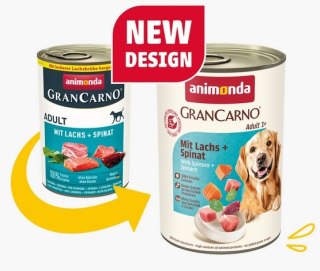 Animonda GranCarno Animonda GranCarno Original Adult Lachs Spinat Łosoś + Szpinak puszka 400g