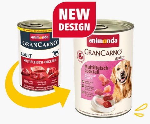 Animonda GranCarno Animonda GranCarno Original Adult Multifleisch Mix Mięsny puszka 400g
