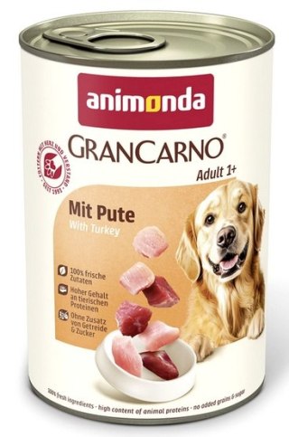 Animonda GranCarno Animonda GranCarno Original Adult Pute Indyk puszka 400g