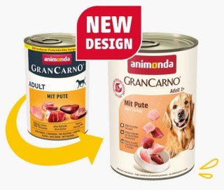 Animonda GranCarno Animonda GranCarno Original Adult Pute Indyk puszka 400g
