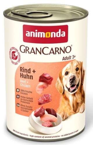 Animonda GranCarno Animonda GranCarno Original Adult Rind Huhn Wołowina + Kurczak puszka 400g