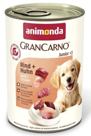 Animonda GranCarno Animonda GranCarno Original Junior Rind Huhn Wołowina + Kurczak puszka 400g