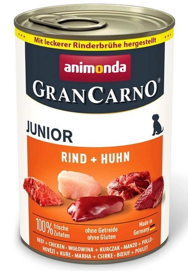 Animonda GranCarno Animonda GranCarno Original Junior Rind Huhn Wołowina + Kurczak puszka 400g