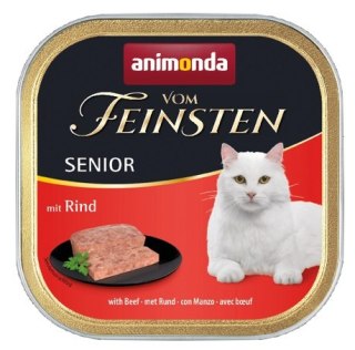 Animonda vom Feinsten Animonda vom Feinsten Cat Senior z Wołowiną tacka 100g