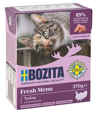 Bozita Bozita z Indykiem kawałki w galaretce kartonik 370g