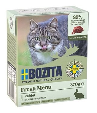 Bozita Bozita z Królikiem kawałki w sosie kartonik 370g
