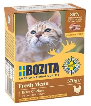 Bozita Bozita z Kurczakiem kawałki w galaretce kartonik 370g