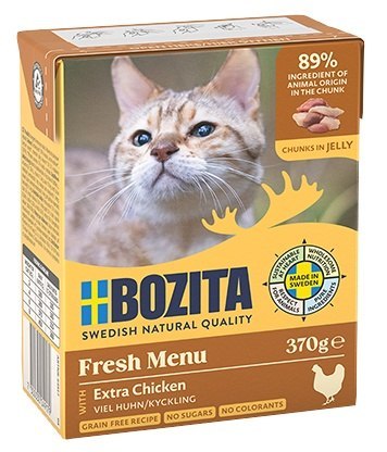 Bozita Bozita z Kurczakiem kawałki w galaretce kartonik 370g