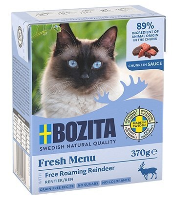 Bozita Bozita z Reniferem kawałki w sosie kartonik 370g