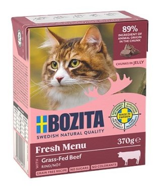 Bozita Bozita z Wołowiną kawałki w galaretce kartonik 370g