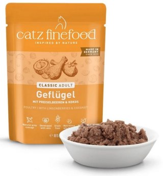 Catz Finefood Catz Finefood Classic Drób (N.03) saszetka 85g