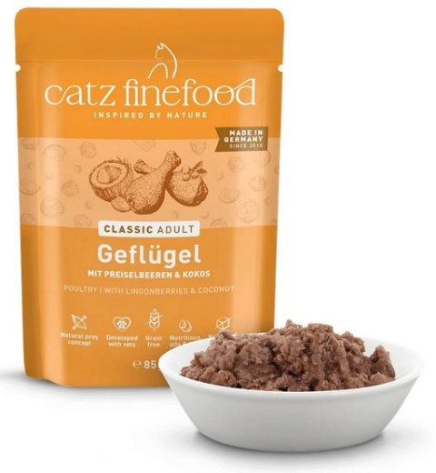 Catz Finefood Catz Finefood Classic Drób (N.03) saszetka 85g