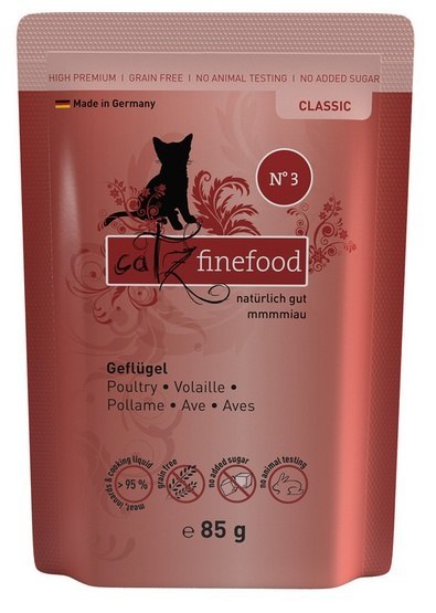 Catz Finefood Catz Finefood Classic Drób (N.03) saszetka 85g