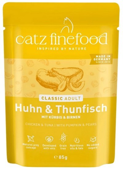 Catz Finefood Catz Finefood Classic N.25 Kurczak i Tuńczyk saszetka 85g