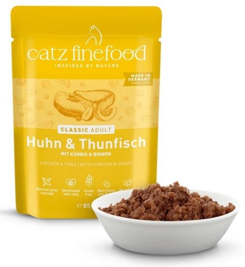 Catz Finefood Catz Finefood Classic N.25 Kurczak i Tuńczyk saszetka 85g