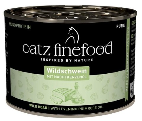 Catz Finefood Catz Finefood Pure Dzik (Purrrr N.109) puszka 200g
