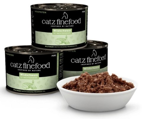 Catz Finefood Catz Finefood Pure Dzik (Purrrr N.109) puszka 200g