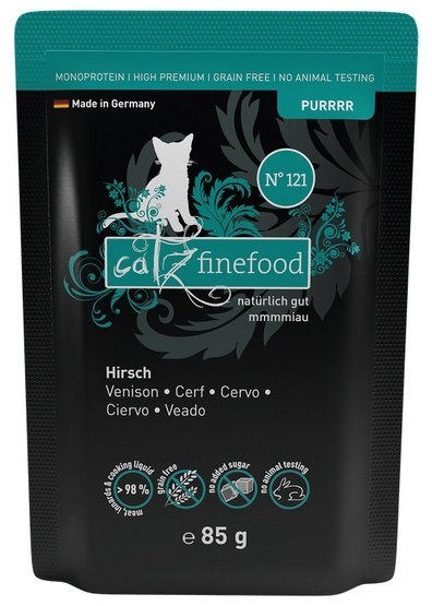 Catz Finefood Catz Finefood Pure Jeleń (Purrr N.121) saszetka 85g
