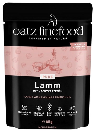 Catz Finefood Catz Finefood Pure (Purrrr N.111) Jagnięcina saszetka 85g