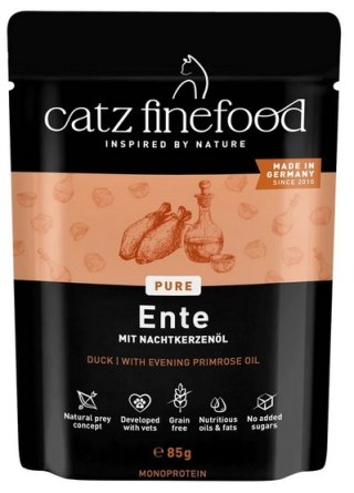 Catz Finefood Catz Finefood Pure (Purrrr N.115) Kaczka saszetka 85g