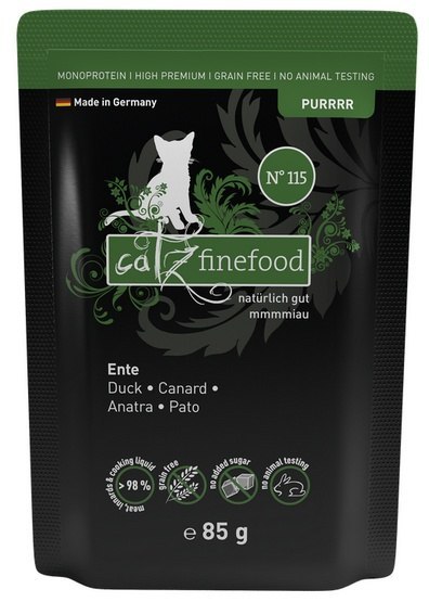 Catz Finefood Catz Finefood Pure (Purrrr N.115) Kaczka saszetka 85g
