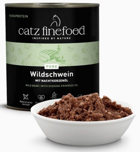 Catz Finefood Catz Finefood Purrrr N.109 Dzik puszka 800g