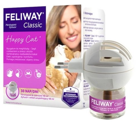 Feliway Feliway Classic - kocie feromony Zestaw Startowy (Dyfuzor+wkład)
