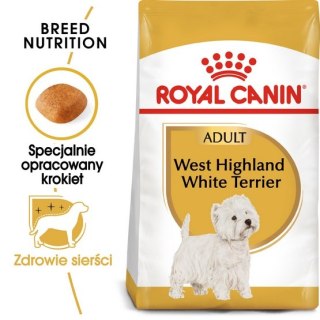 Royal Canin Breed Royal Canin West Highland White Terrier Adult karma sucha dla psów dorosłych rasy west highland white terrier 1,5kg