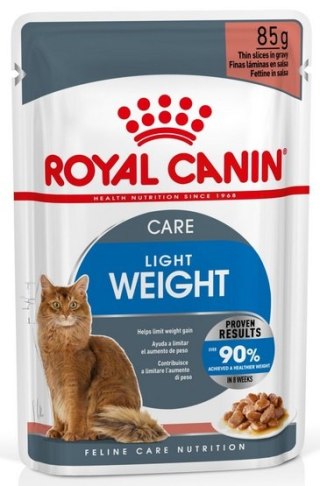 Royal Canin Feline Royal Canin Light Weight Care w sosie karma mokra dla kotów dorosłych z tendencją do nadwagi saszetka 85g