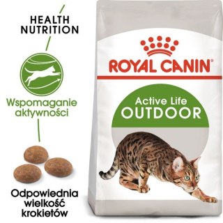 Royal Canin Feline Royal Canin Outdoor karma sucha dla kotów dorosłych, wychodzących na zewnątrz 2kg