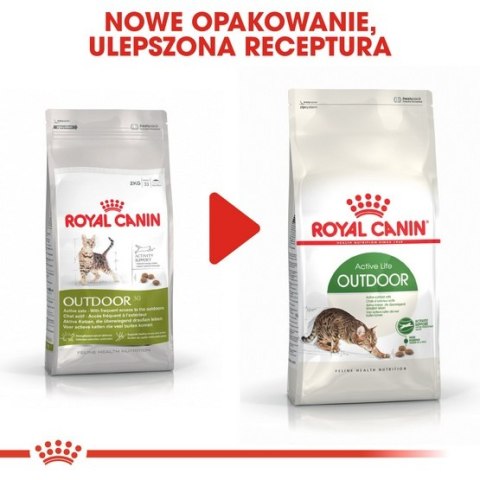 Royal Canin Feline Royal Canin Outdoor karma sucha dla kotów dorosłych, wychodzących na zewnątrz 2kg