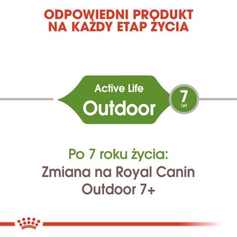 Royal Canin Feline Royal Canin Outdoor karma sucha dla kotów dorosłych, wychodzących na zewnątrz 2kg