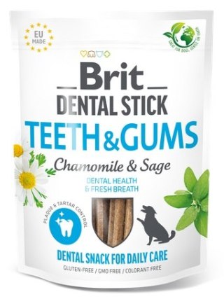 Brit Brit Dental Stick Teeth & Gums with Chamomile & Sage 251g